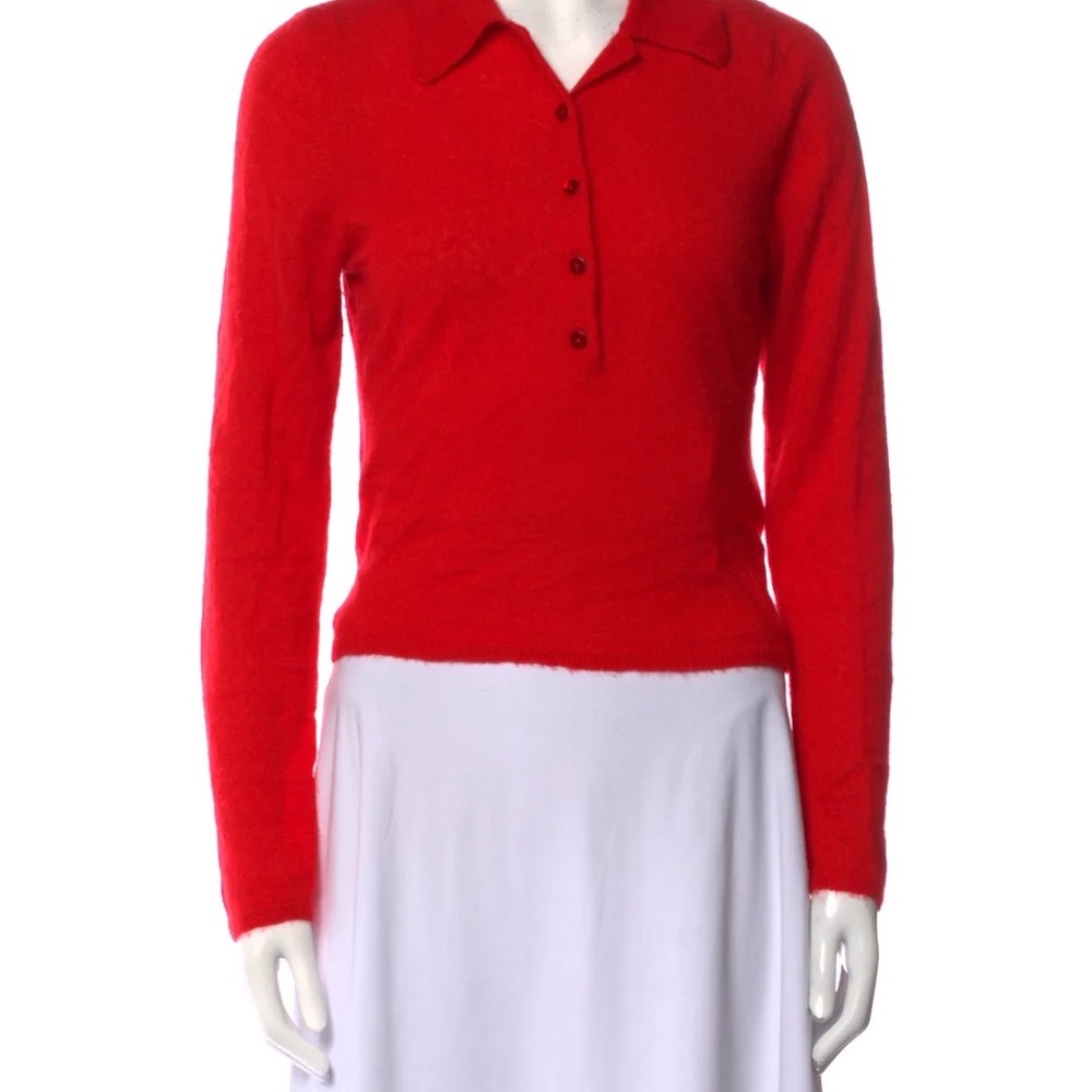Doen red cashmere Sweater